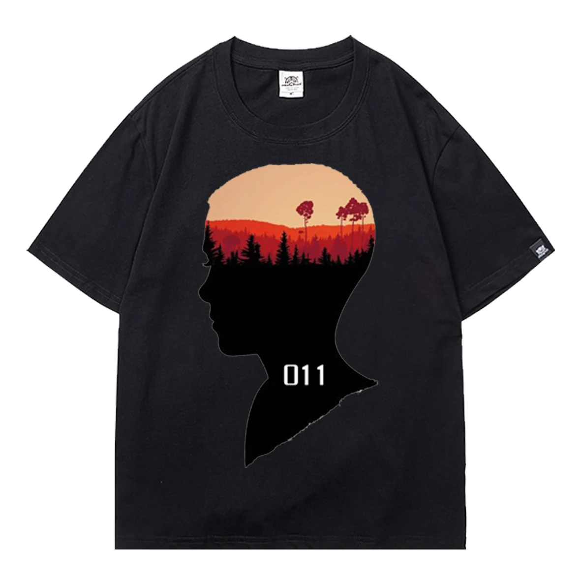 

Stranger Things Women's Print T-shirts Short Sleeve 2021 Summer Girl Oversized T-shirt Y2k Anime Loose Top Cool Tee Streetwear