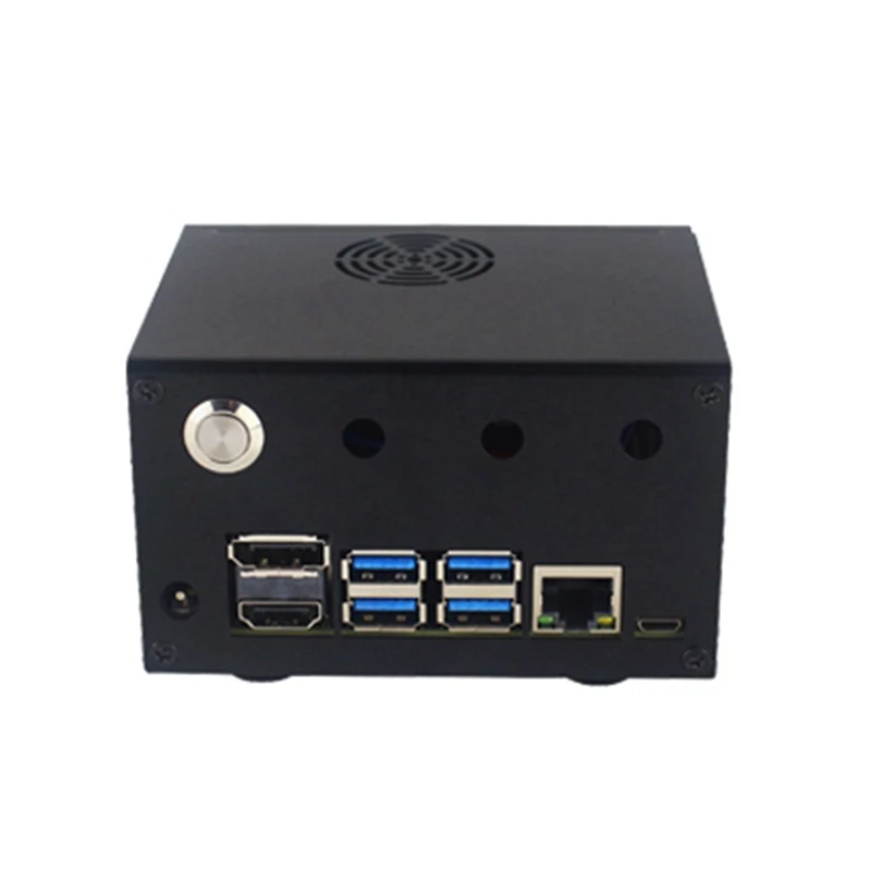 

Black Box Enclosure Shell Power Reset Switch Button