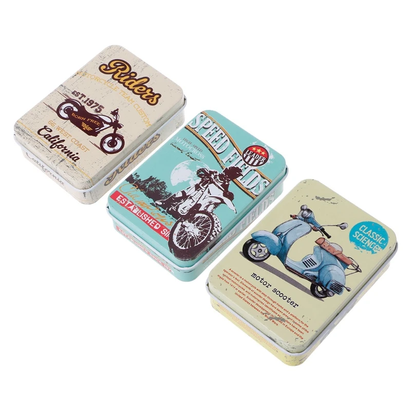 Металлическая мини-коробка для хранения конфет ювелирных изделий | Дом и сад