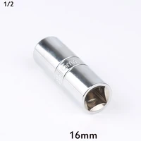 1pc 16mm 21mm spark plug socket wrench car disassembly repair sleeve wrench 12 inch shrapnel socket wrench tool
