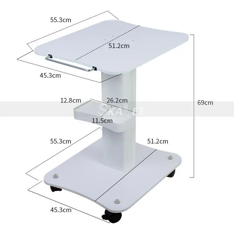 

Hot Selling Salon Use Trolley Stand Cart for IPL Laser Machine Beauty Cart Space Saving Stand Holder