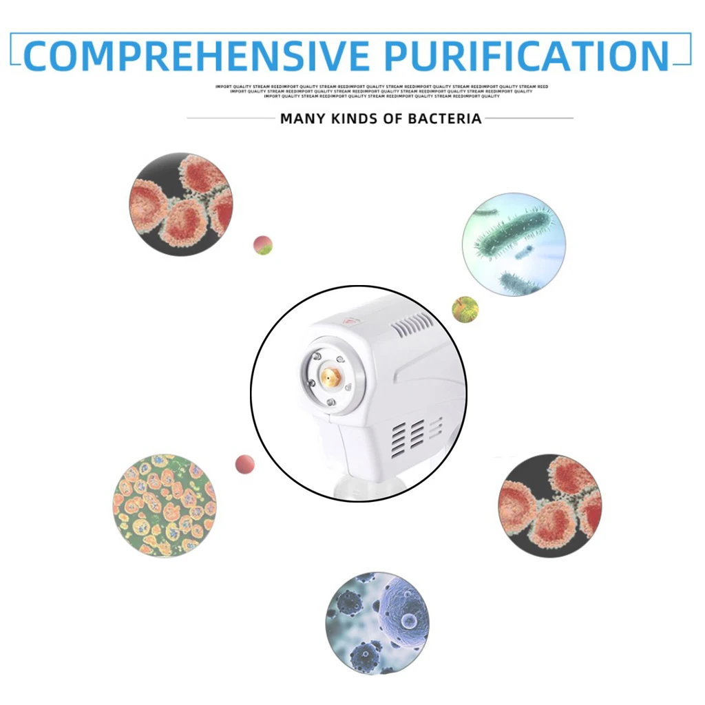 

1200W Sprayer Machine Disinfection Blue Light Nano Spray Disinfection Fogger