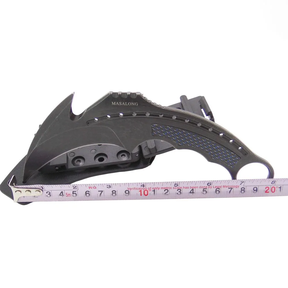 MASALONG Kni115 универсальный нож Karambit инструменты для выживания кемпинг поход на
