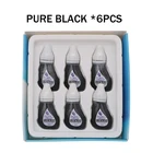 6 шт.партия Оригинальный США чернил для татуажа, Micropigment Перманентный макияж Тату Пигмент получить чистый уверенность чистого серебра для бровей подводка для глаз, карандаш для губ