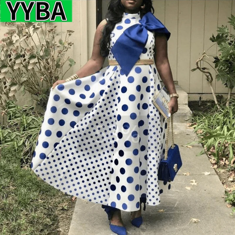 Африканские платья женские с цифровой печатью модные коротким рукавом Дашики