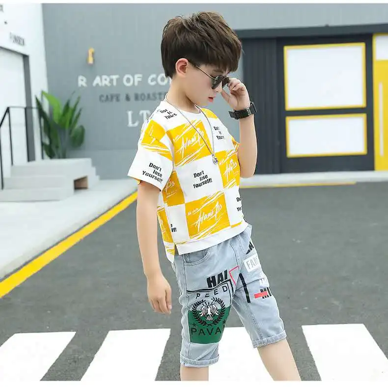 Футболка и шорты для мальчиков 2-13 лет на возраст 2020 | Детская одежда обувь