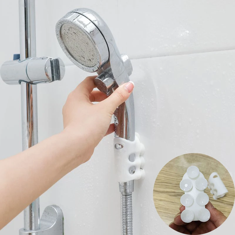 Аксессуары для ванной комнаты силиконовый держатель душевой лейки прочная