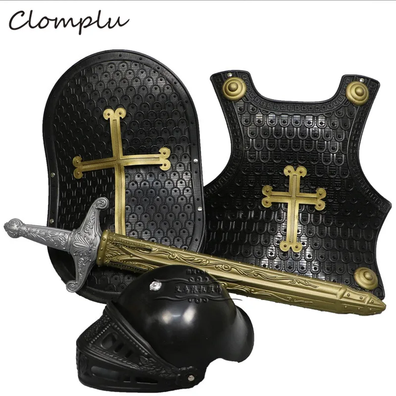 Детский праздничный костюм Clomplu вечерний с принтом воина дракона для мальчиков |