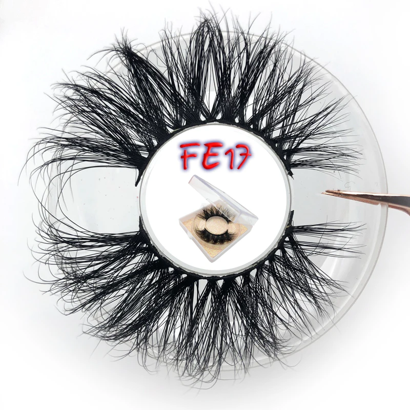 

Long hair 25mm Lashes Eyelashes 3D Mink Lashes Makeup Handmade Full Strip Mink Eyelashes Soft Fluffy Eyelashes Full Volume lash