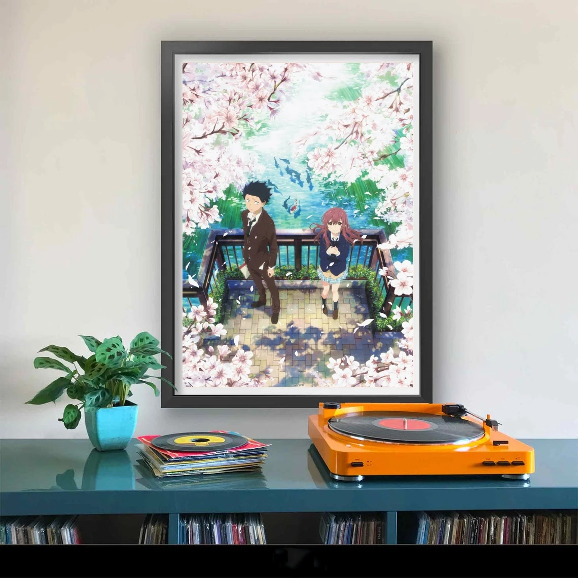 

Тихий голос кино Холст плакат домашняя фотография (без рамки)