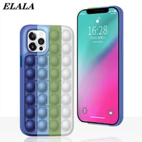 phone case for iphone 12 mini 11 pro max xs xr se 2020 7 8 plus soft silicone shockproof protection stress reliever back cover