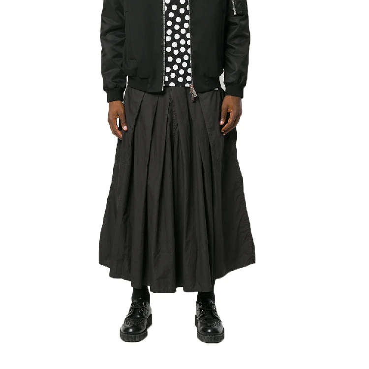 Мужская одежда GD волосы стилист мода личности складки кюлоты Свободные