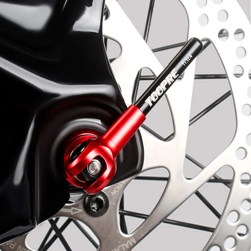 Titanium Ti Bicycle Quick Release Skewer Lever For 100/130/150mm Wheel Hub Lightweight Road MTB Mountain Bike Cycling Parts | Спорт и