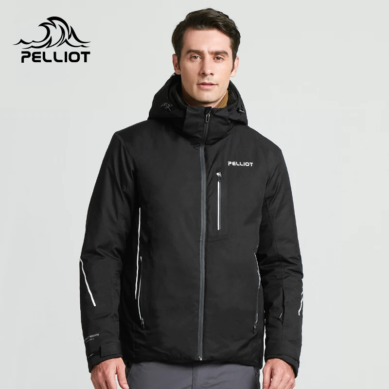 Men Ski Set Outdoor Thermal Waterproof Windproof Snowboard Jackets +Pants Snow Skiing Clothes Winter Suit Male | Спорт и развлечения