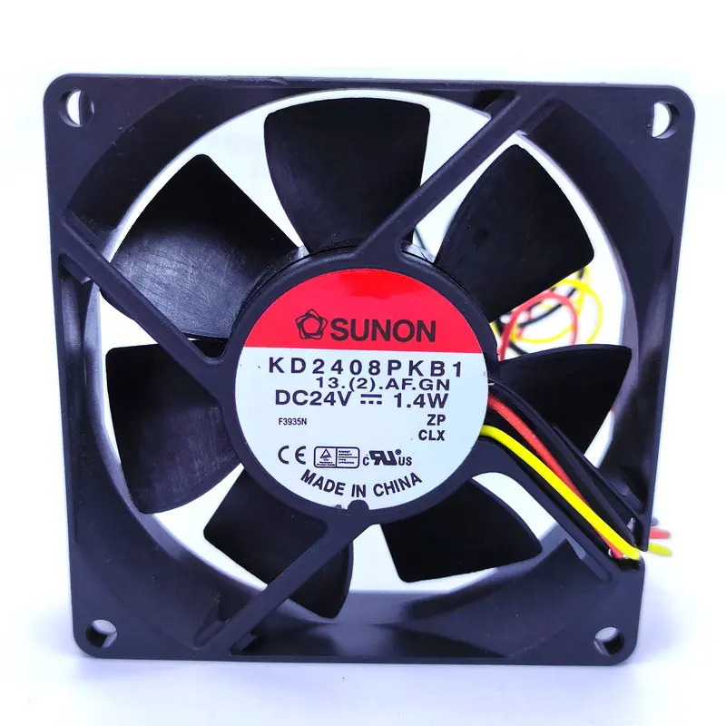 Тахометр для SUNON KD2408PKB1, 80x80x20 мм, 8 см, 24 В постоянного тока, 1,4 Вт