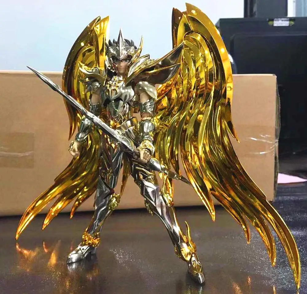 GT великолепные игрушки Saint Seiya Ткань Миф душа Бога Золотой EX SOG Стрелец aiолос