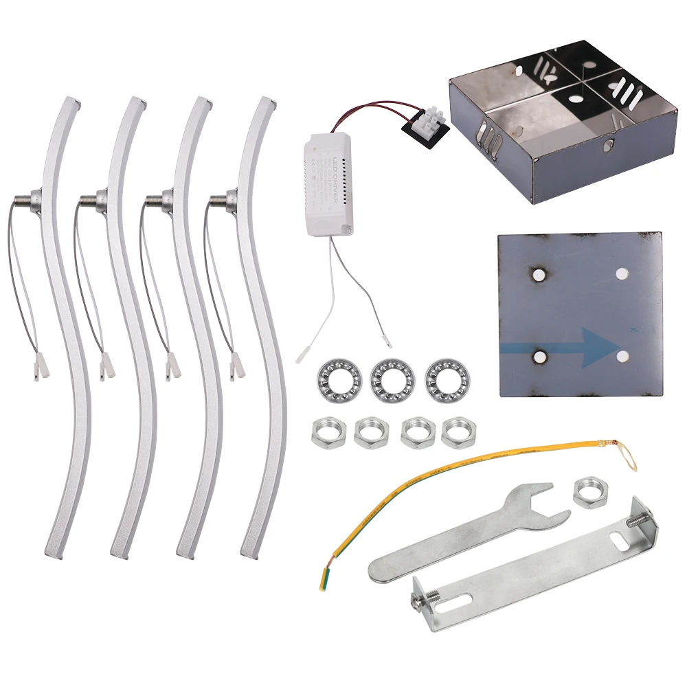 $18.01 LED Ceiling Light 18W 24W Tri-color Dimmable Ceiling Lamps Living Room Bedroom Surface Mounted Lighting Fixture Remote Control