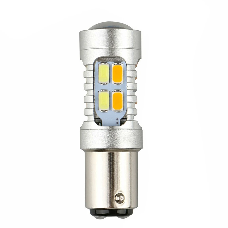 1157 BAY15D 5630 5730 20 SMD белый янтарь Foldback светодиодный сигнальная Поворотная лампа