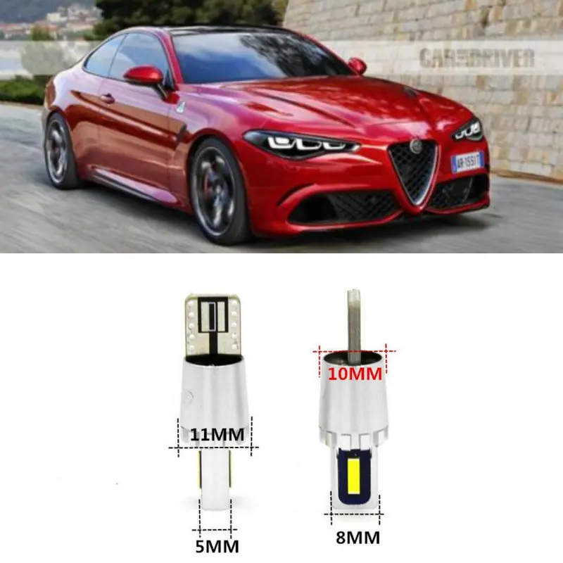 Светодиодная лампа для парковки Alfa Romeo 159 145 146 147 155 156 164 33 4C BRERA GIULIETTA GT GTV MITO SPIDER canbus