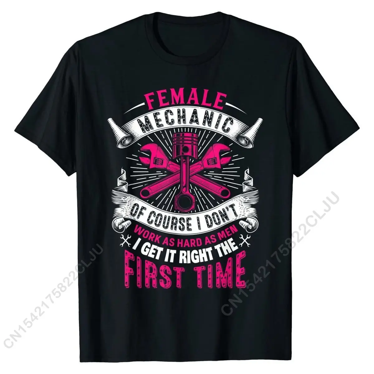 

Camiseta divertida de reparación de automóviles para hombre y niña, camisa única de algodón, ajustada, estilo Simple