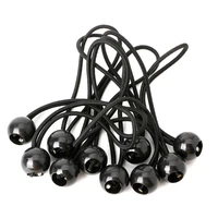 50pcs tent ball head bungee cords ball head bungee cords large outdoor trampoline accessories camping baggage belts tent tie