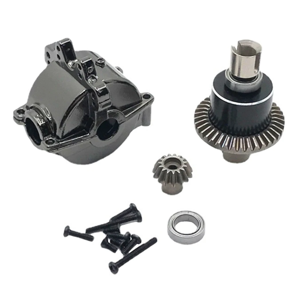 

RC Car Upgrade Differential Gear and Gear Box Housing for Wltoys 1/18 Scale A949 A969 Buggy Cars Model Replacement Accessories