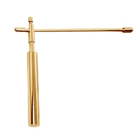 21x17cm copper dowing rod feng shui probe detachable tool handheld outdoor metal detector