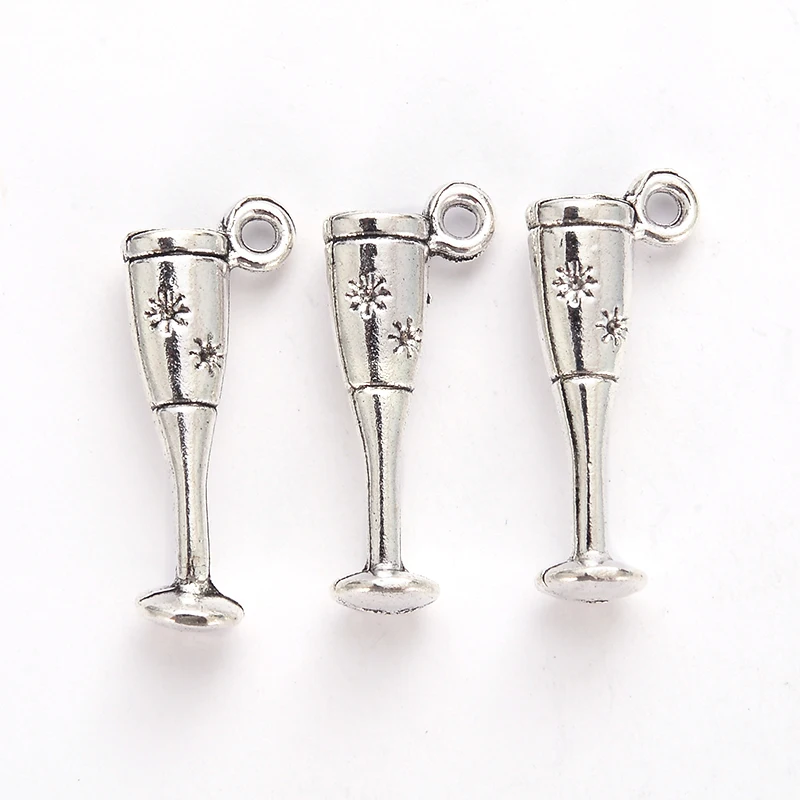 10 шт./партия модные бокалы для вина es антикварная серебряная пивная кружка