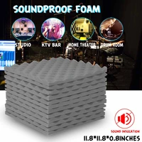 300x300x20mm soundproofing panel studio acoustic panel soundproofing foam panel sound treatment studio room wall panels