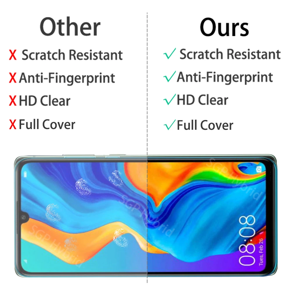 2pcs hydrogel film for huawei p30 pro lite screen protector display protective film for huawei p30 pro lite p 30 ele l29 ele free global shipping
