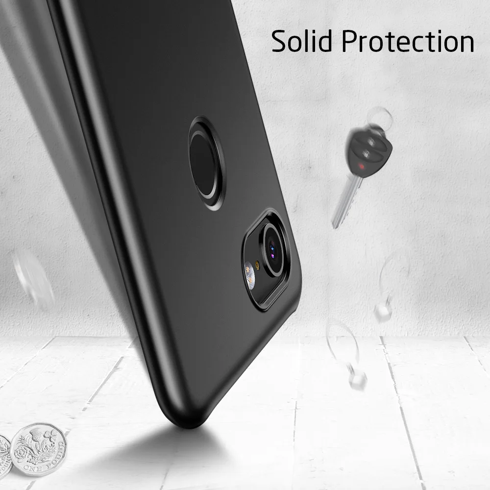 ESR Phone Case for Google Pixel 3 3XL Matte Black Full Protective Super Frosted Shield Hard PC Back Cover For Pixel3XL | Мобильные