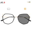 Новинка, Ретро стиль, красные очки, кошачьи очки, фотохромные очки для близорукости, ультра-светильник, женские солнцезащитные очки TR90