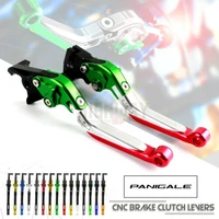 motorcycle adjustable folding extendable brake clutch levers for ducati 848evo s4rs 749 999 1098 1198 1199 899 panigale