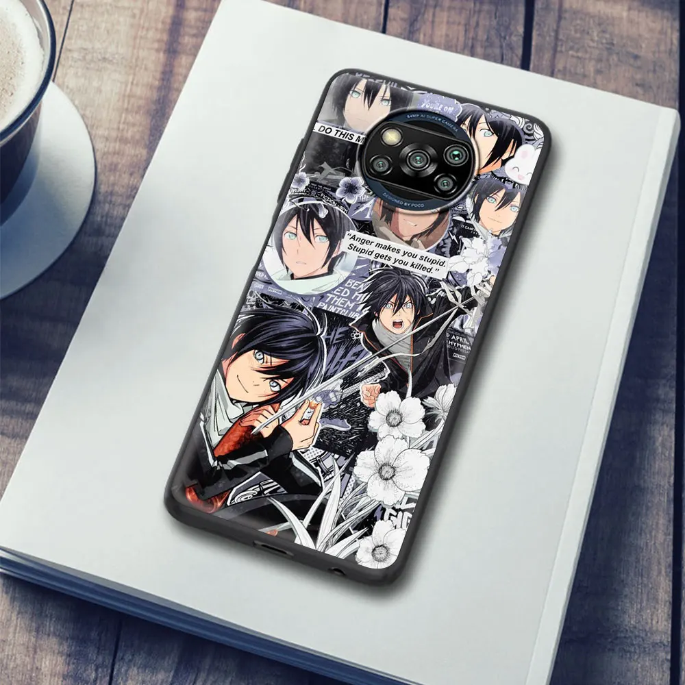 

Luxury Silicone Case Coque For Xiaomi Mi Poco X3 NFC M3 11 9T 10T Pro Note 10 Lite CC9 9 Yato Noragami Anime Cover Fundas Capa