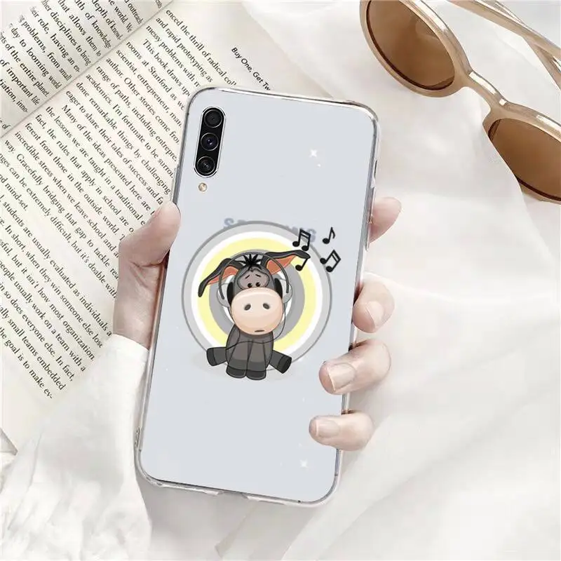 

Cute funny Music-loving Phone Case Transparent for Samsung A71 S9 10 20 HUAWEI p30 40 honor 10i 8x xiaomi note 8 Pro 10t 11