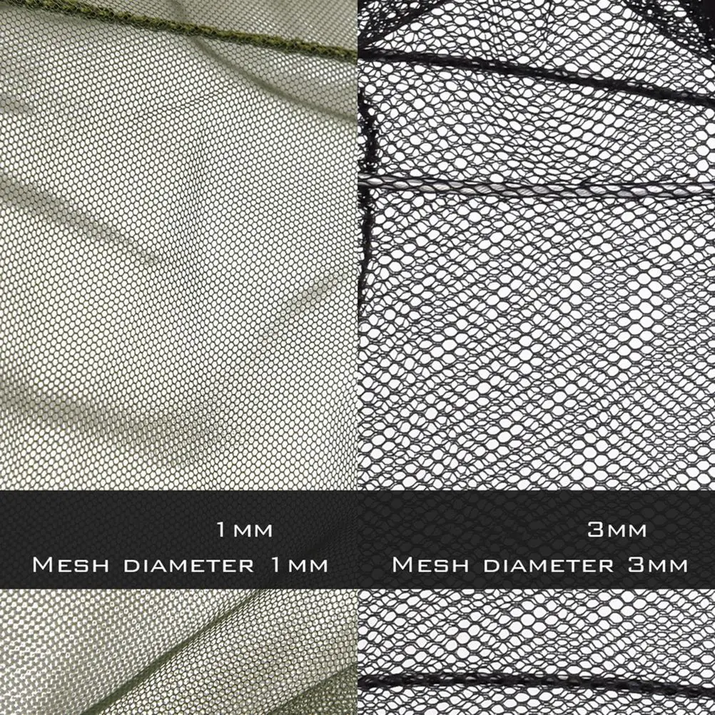 Портативная рыболовная корзина с отверстием 1 мм Складная сетка-краб для рыбалки