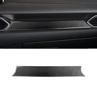 for mazda cx 5 cx5 2017 2018 only lhd carbon fiber car center console dashboard panel cover decor trim