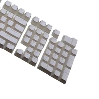 104pcsset key caps lovely bicolor pudding shape wear resistant pbt mechanical keyboard caps for pc