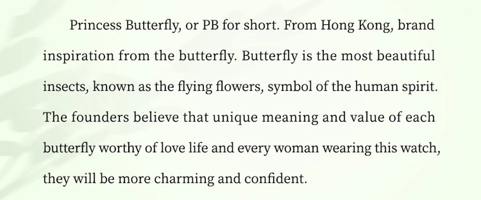 Princess Butterfly часы женские Бабочка Фиолетовый Кристалл Милая панда водонепроницаемые кожаные кварцевые маленькие роскошные