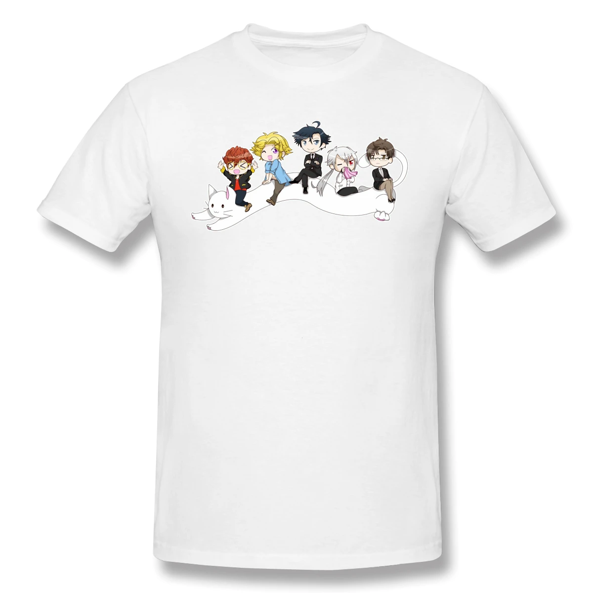 Мужская футболка с круглым вырезом мистическая хлопковая футболка|Мужские