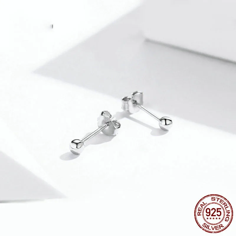 

European and American new hot selling small ball Women's Men's earrings simple style girl Stud earring all-match fashion jewelry