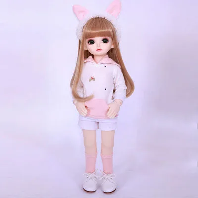Package E Xiaomi Youpin Rita bjd 6 очков кукла девочка игрушка высокого качества игрушки подходят для детей старше 13 лет - Цвет: Package E