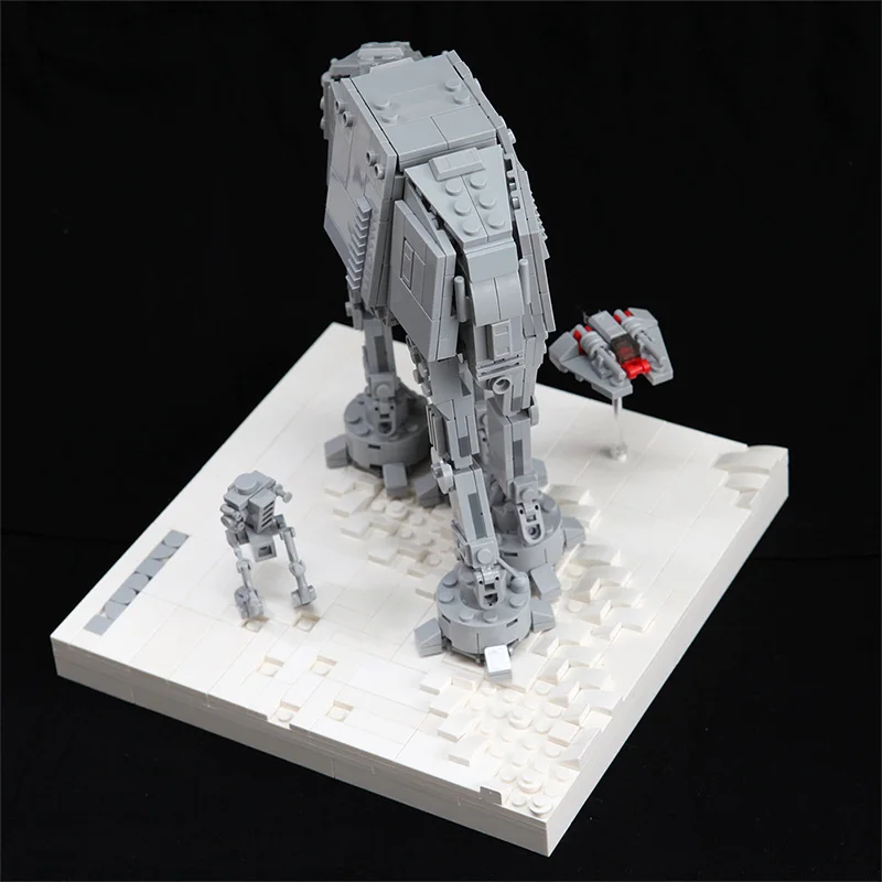 Военные Аксессуары MOC большие развивающие игрушки конструктор-робот штурмовая