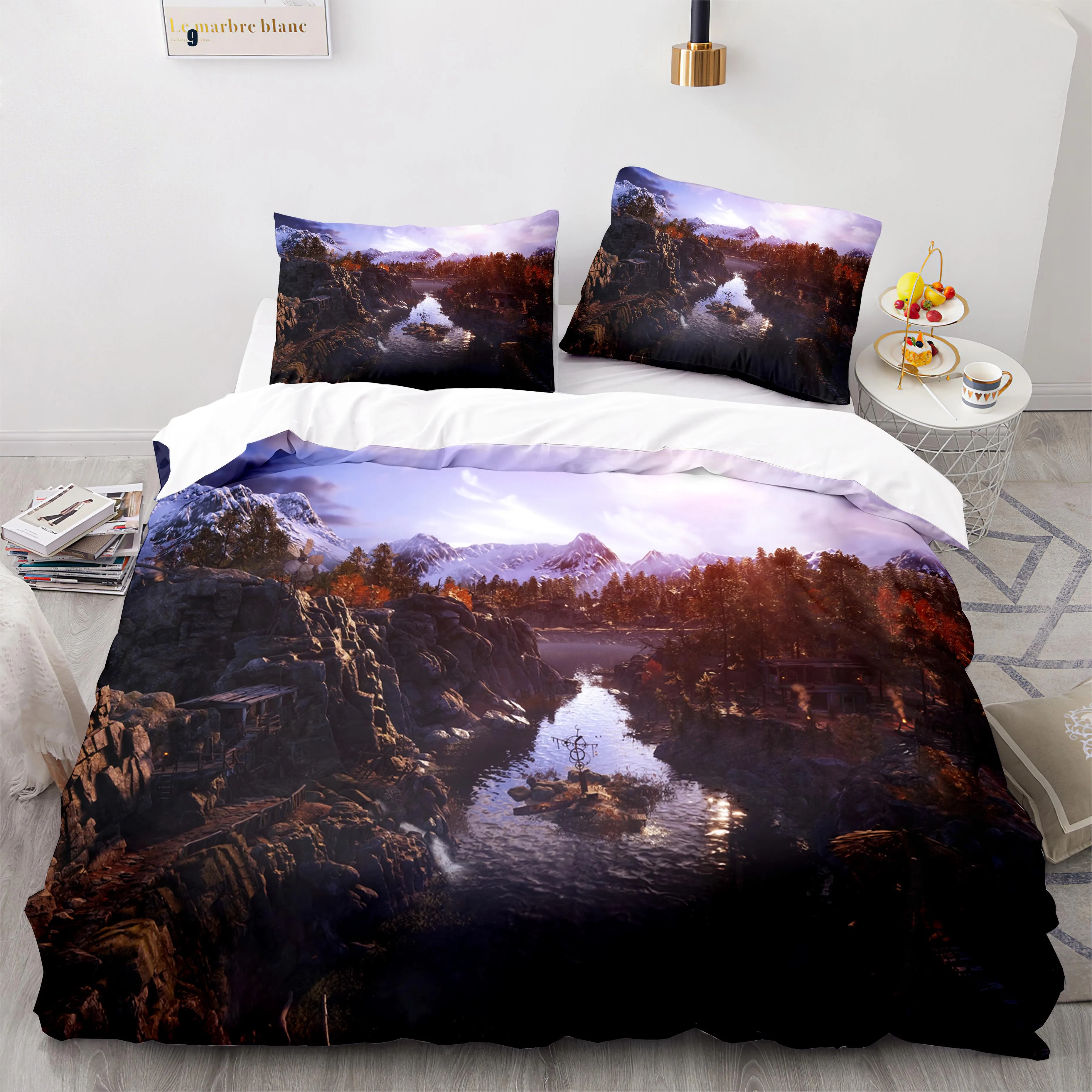 Комплект постельного белья Metro exodus одинарный двойной полноразмерный Королевский