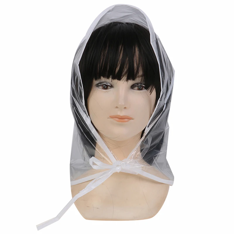 Creative Plastic Rain Hat Cap Coat Raincoat Women Men Kids Gifts Universal Use Hiking Fishing Rains Waterproof Windproof Hats | Дом и сад