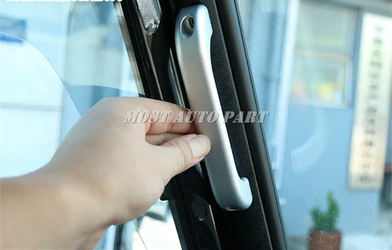 Внутренняя передняя стойка захват ручки отделка крышки 2 шт. для Land Rover Defender 2004-2016