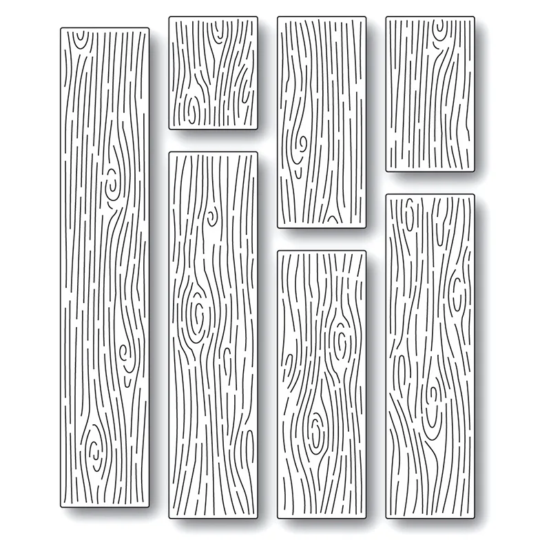 

Wood Grain Background Metal Cutting Dies Stamps Dies Scrapbooking Mold Cut DIY Kid Handmade Tools Craft Decoration New Dies 2021