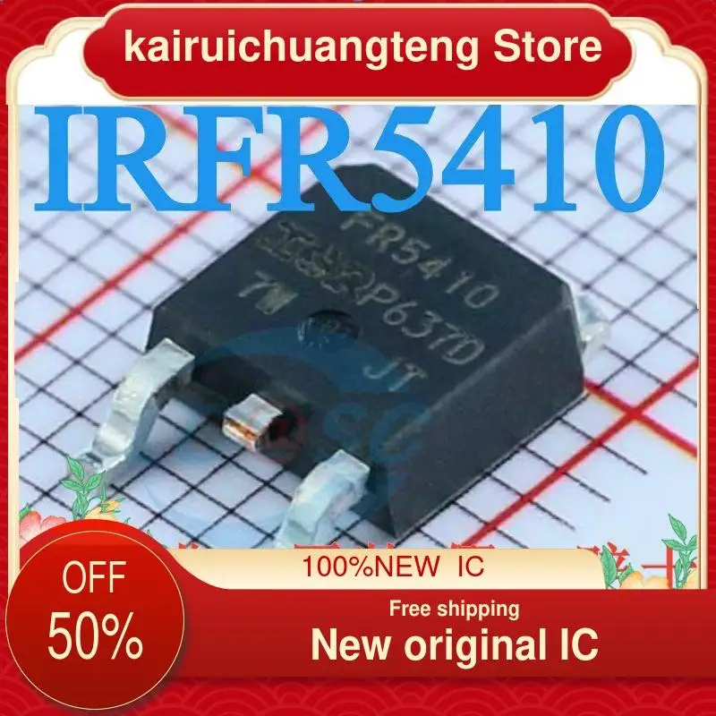 

(1 шт.) MOS IRFR5410 IRFR5410TR IRFR5410TRPBF новый оригинальный IC