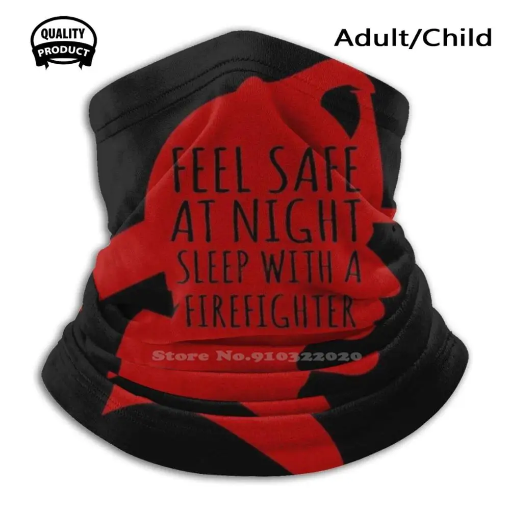 

Пыленепроницаемая уличная теплая маска для сна с пожарным забавная папа мама Рождество День рождения пожарный экстренный человек