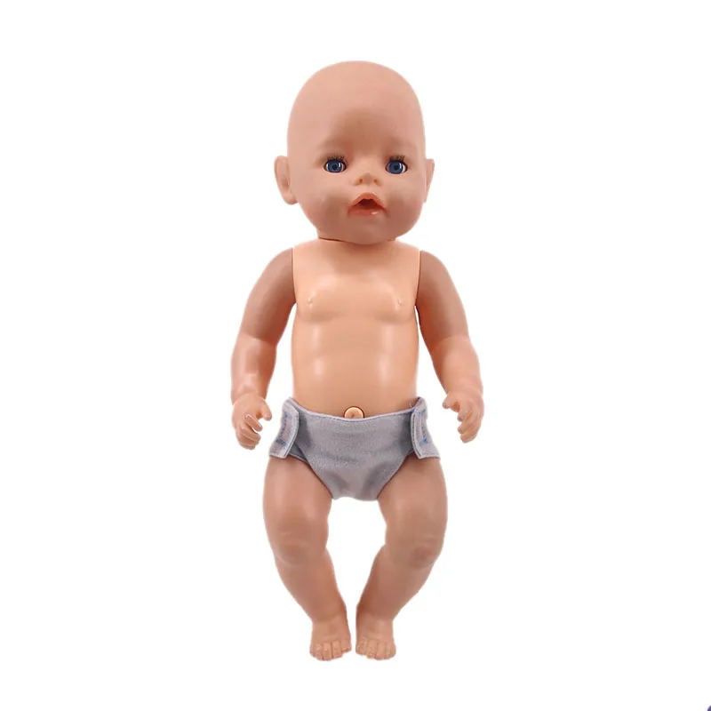 Одежда для кукол трусики на липучке с квадратным треугольником подходит 18